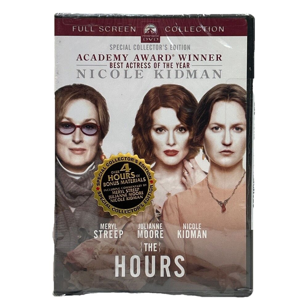 The Hours (DVD, 2003, Checkpoint Security Tag Pan Scan)